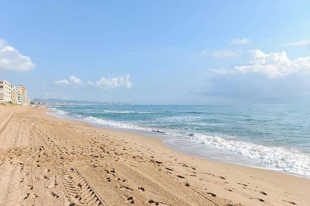 Estudio Primera Linea De Playa Tavernes de Valldigna Exteriör bild