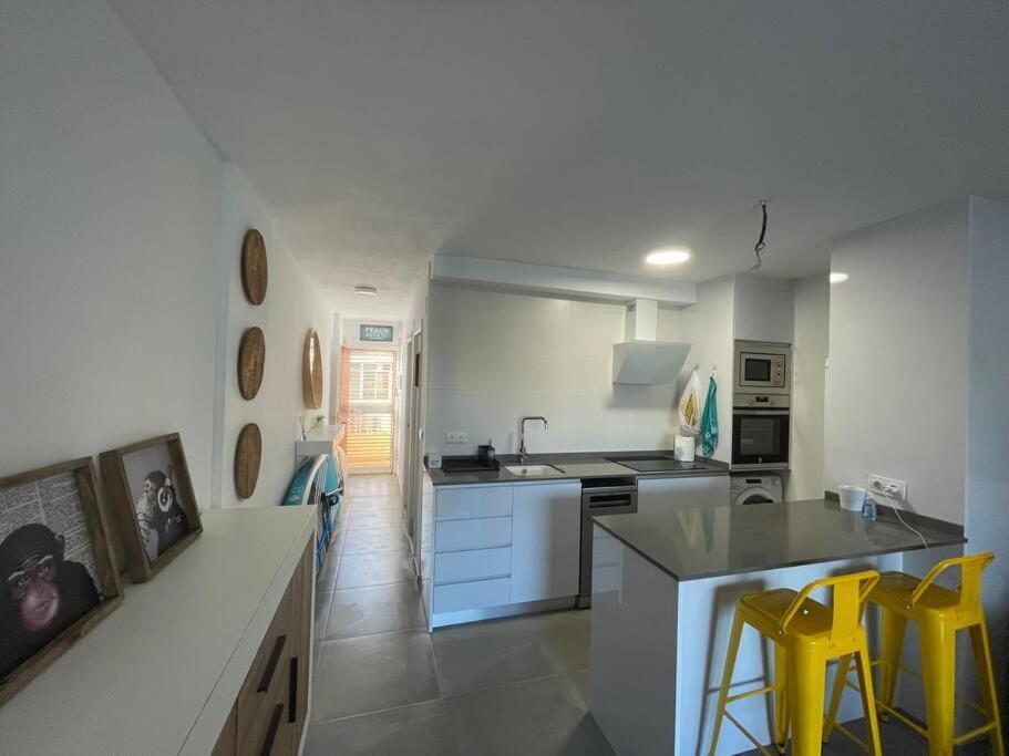 Estudio Primera Linea De Playa Tavernes de Valldigna Exteriör bild
